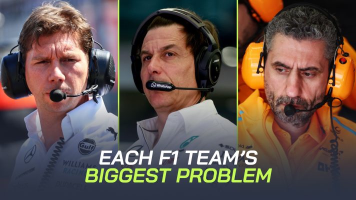 Jamws Vowles, Toto Wolff and Andrea Stella