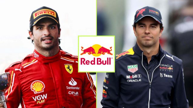 Carlos Sainz and Sergio Perez are reportedly fighting for the 2025 Red Bull seat