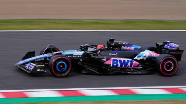Esteban Ocon, Alpine, 2024 Japanese Grand Prix.