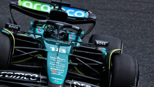 Chinese GP: Lance Stroll takes the fight to Red Bull as a trackside fire pauses FP1