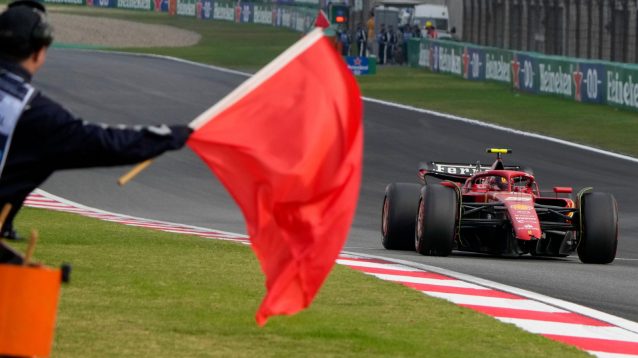 Carlos Sainz, Ferrari, 2024 Chinese Grand Prix.