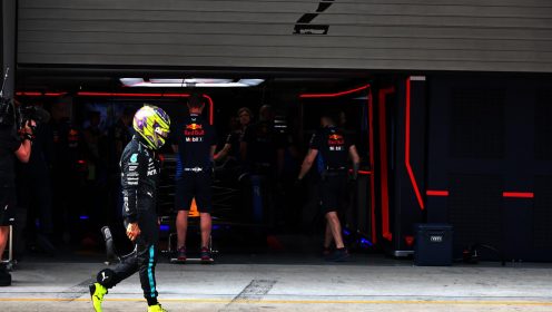 Lewis Hamilton explains qualifying downfall after Chinese GP Sprint podium
