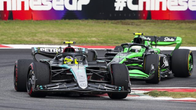Lewis Hamilton, Mercedes, 2024 Chinese Grand Prix.