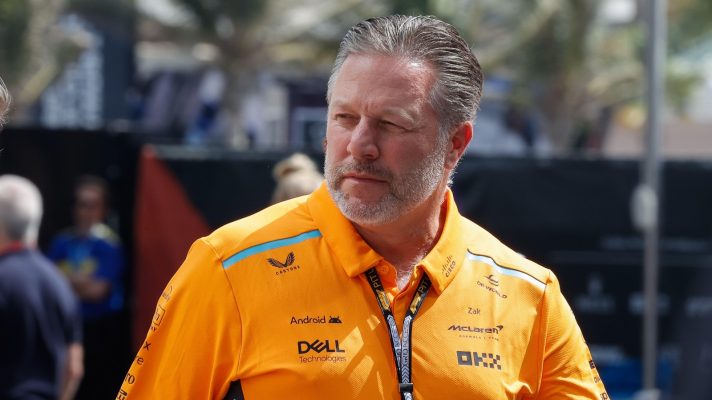 McLaren CEO Zak Brown in the paddock
