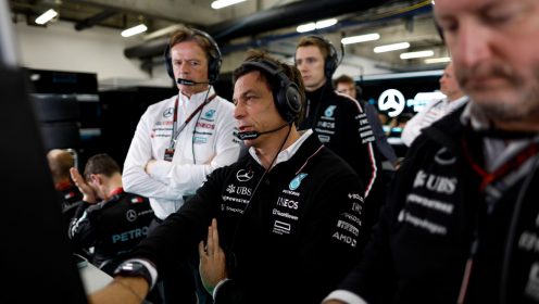 Toto Wolff updates on 2026 Mercedes power unit plans with ‘moonshot project’ fears revealed