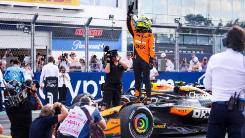 Beaten Max Verstappen delivers Lando Norris prediction as McLaren seal huge win in Miami