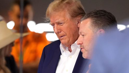 McLaren explain Donald Trump garage visit at Miami GP after sparking controversy