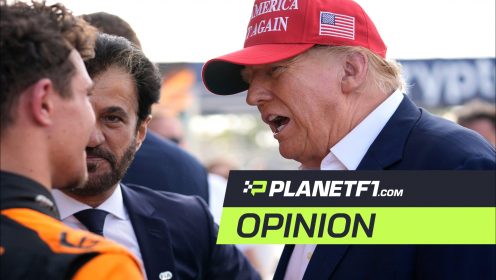 The truth behind Donald Trump’s Miami GP visit in a tale of intriguing events