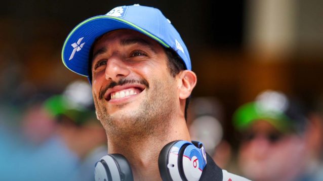 Daniel Ricciardo in Miami.