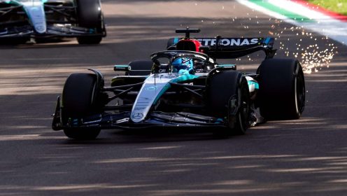 ‘They’ve been so fast since China’ – George Russell picks out non-Red Bull Imola GP favourites