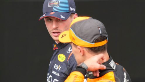 ‘Not seen before’ – Lando Norris and Max Verstappen told to hold Silverstone talks