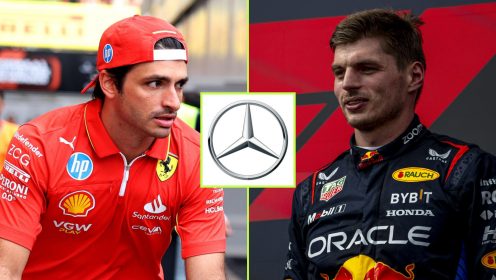 The Max Verstappen scenario leaving Carlos Sainz in the Mercedes queue