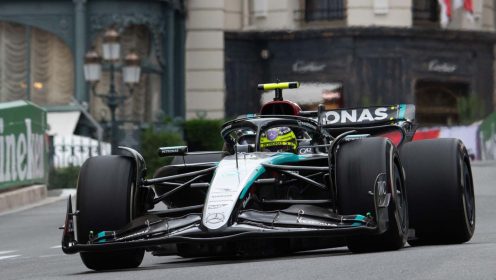 Lewis Hamilton praises ‘best day we’ve had’ after ‘strong’ Monaco practice showing