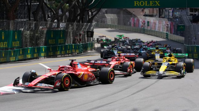 Charles Leclerc, Ferrari, 2024 Monaco Grand Prix.