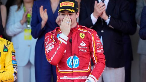Charles Leclerc’s emotional tribute to late father after breaking Monaco GP curse