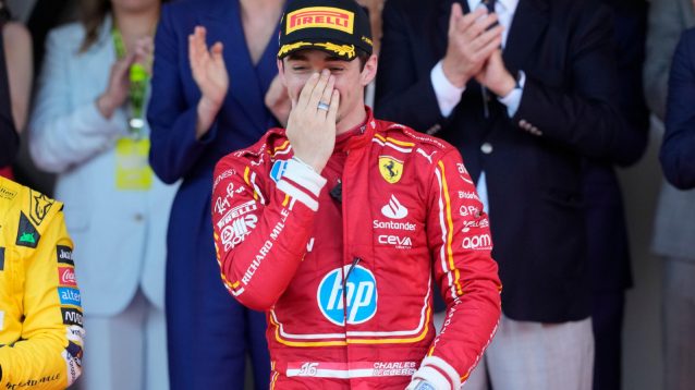 Charles Leclerc, Ferrari, 2024 Monaco Grand Prix.