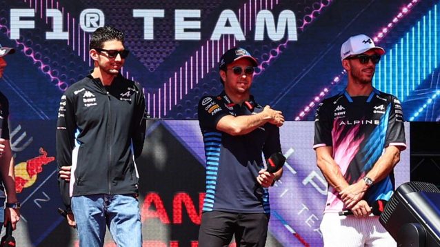 Esteban Ocon and Pierre Gasly collided in Monaco.