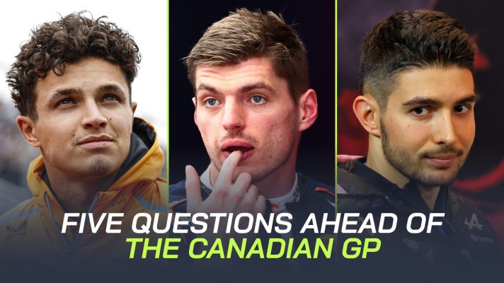 Lando Norris, Max Verstappen and Esteban Ocon