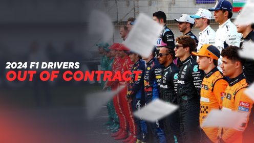 Revealed: The five drivers out of contract at the end of the F1 2024 season