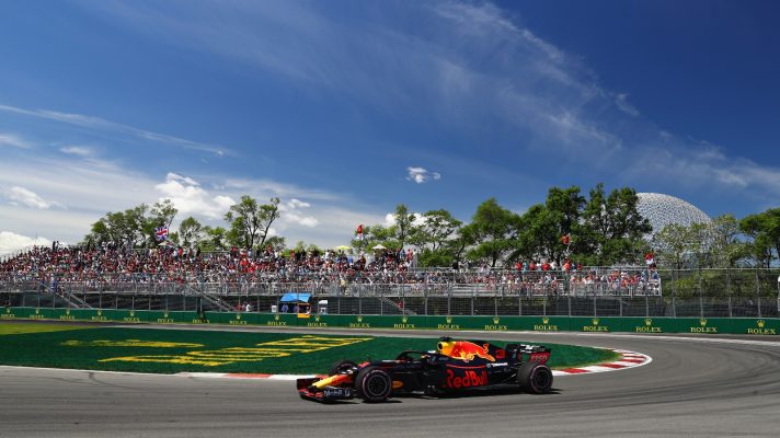 Daniel Ricciardo drives during the last practice session ahead of the 2018 Canadian Grand Prix