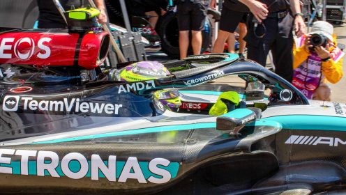 Lewis Hamilton: ‘Something went on’ with tyre blankets ‘every time’ in Canada GP qualifying