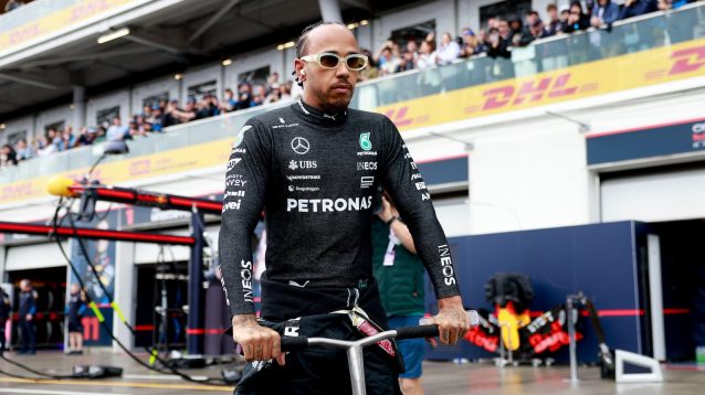 Lewis Hamilton at the Canadian Grand Prix.