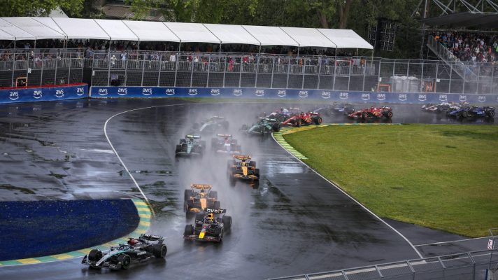 2024 Canadian Grand Prix racing action.