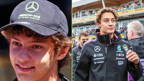 George Russell as Kimi Antonelli’s mentor? Mercedes driver ‘happy to help’ as speculation continues