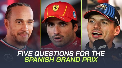 Five Spanish GP questions: Carlos Sainz’s future, Ferrari upgrades, Mercedes on the up?