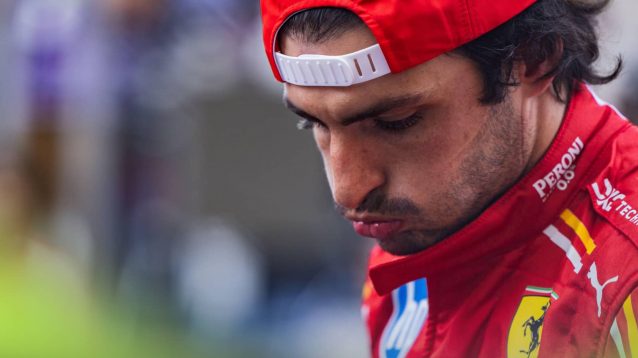 Carlos Sainz looks downbeat in Monaco