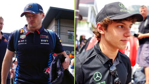 The Kimi Antonelli theory that could trigger Max Verstappen’s Red Bull exit