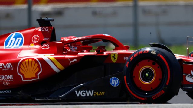 Charles Leclerc, Ferrari, 2024 Spanish Grand Prix.