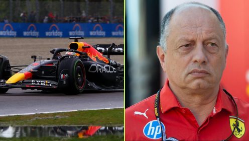 Max Verstappen’s private ‘clear development’ test catches Ferrari’s eye