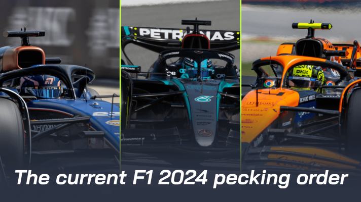 Alex Albon, George Russell, Lando Norris pecking order