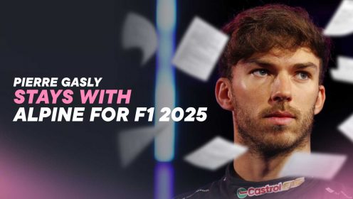 Pierre Gasly stays with Alpine, update on new team-mate announcement
