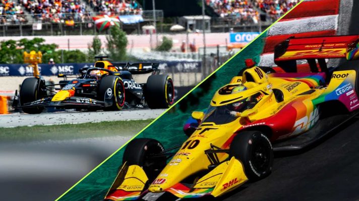 IndyCar will debut its first hybrid powertrain in July, a decade after Formula 1 went hybrid