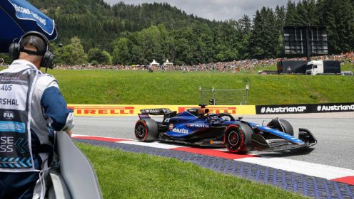 Parc ferme breach triggers pitlane start for Alex Albon for Austria Sprint