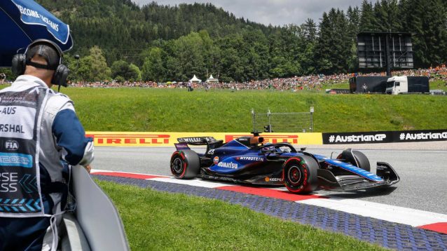 Alex Albon, Williams, 2024 Austrian Grand Prix.