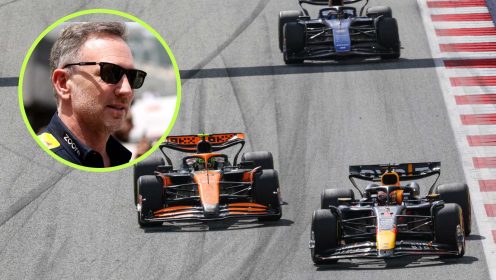 Christian Horner makes key admission in ‘inevitable’ Max Verstappen v Lando Norris clash