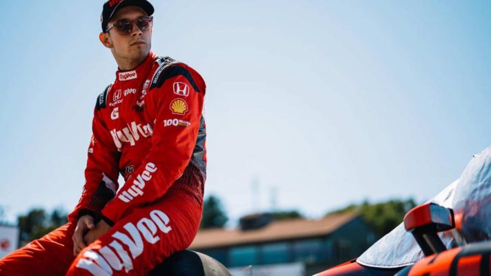 Christian Lundgaard of Rahal Letterman Lanigan racing