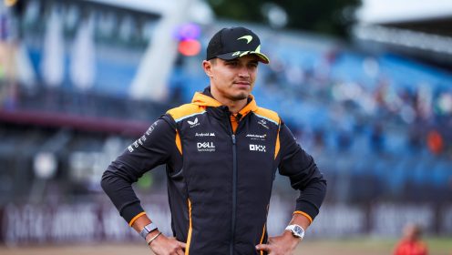 Lando Norris almost involved in another Red Bull collision after Silverstone near-miss