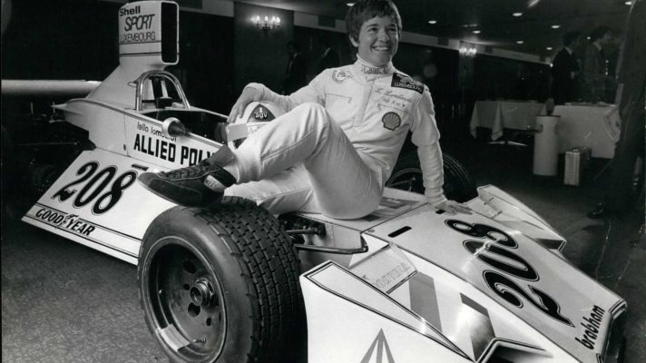 Lella Lombardi before her F1 debut, 1974