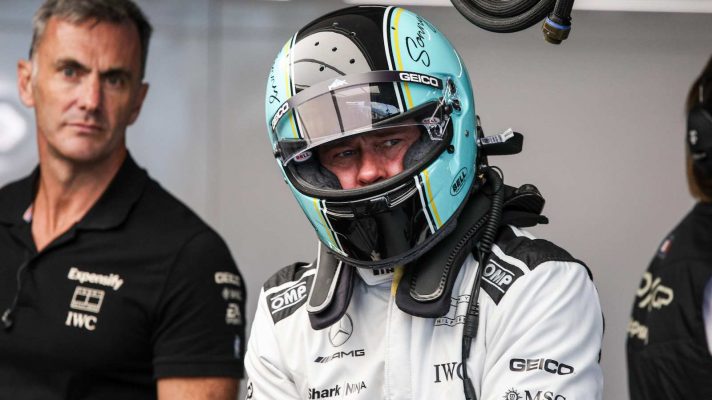 Brad Pitt at the British GP PlanetF1