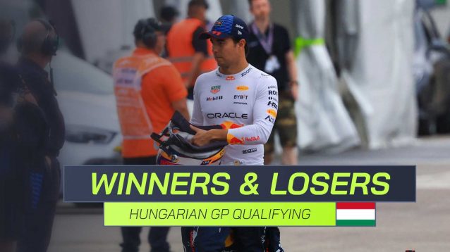 Qualifying winners and losers from the 2024 Hungarian Grand Prix.