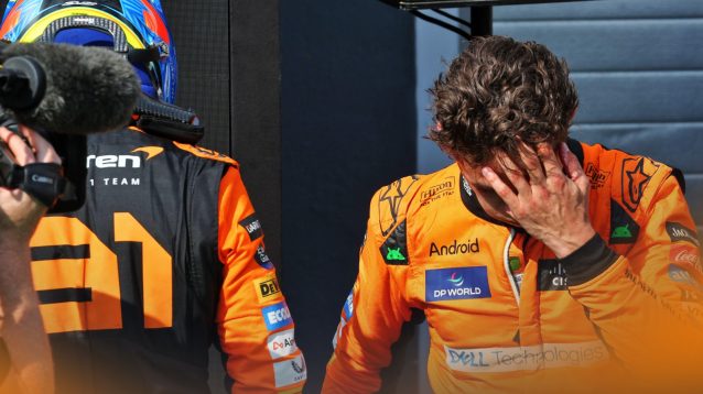Oscar Piastri and Lando Norris