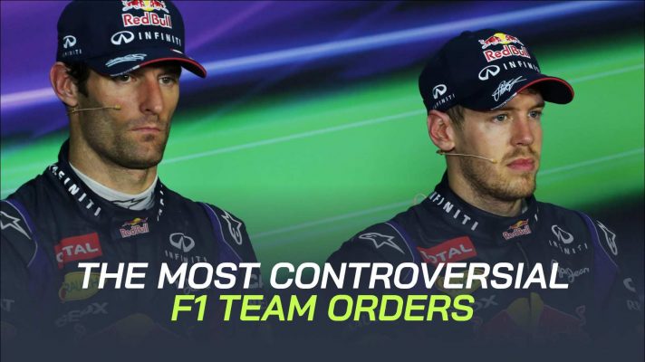 Sebastian Vettel Mark Webber Multi 21 team orders
