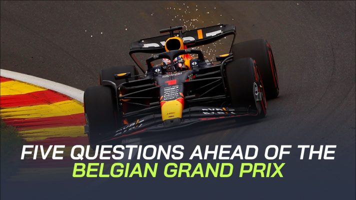 Max Verstappen in Belgium