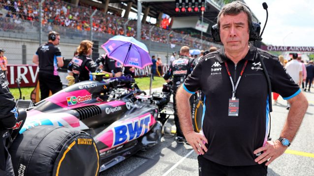 Bruno Famin, Alpine, 2024 Austrian Grand Prix.