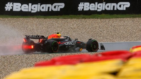 Belgian GP: Max Verstappen quickest but Charles Leclerc takes pole, hope for Perez