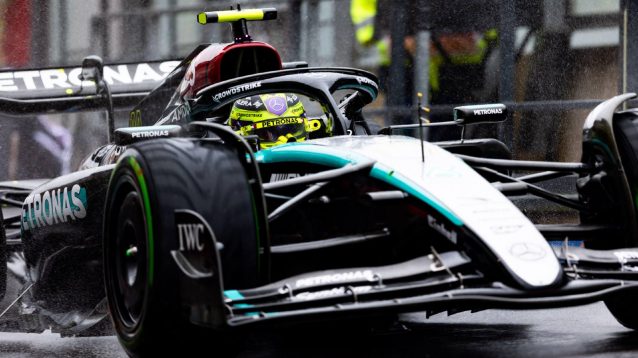 Lewis Hamilton, Mercedes, 2024 Belgian Grand Prix.